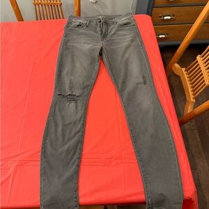 MOTHER Charcoal Jeans